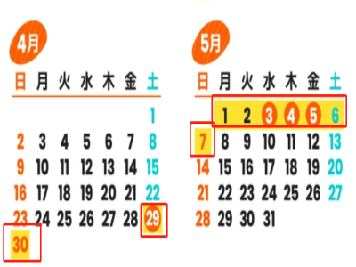 2023年日本黃金周放假時(shí)間（從幾號(hào)到幾號(hào)）